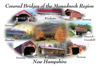 Monadnock Region - Covered Bridges of the Mondanock Region Collage